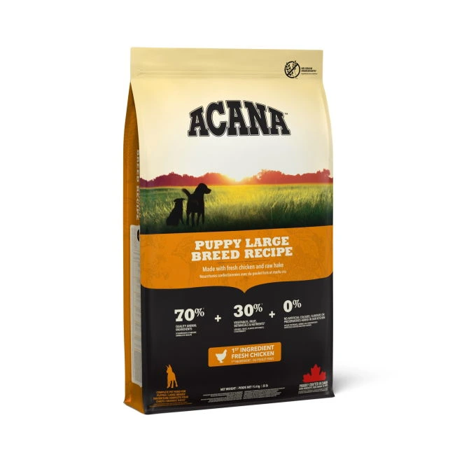 Acana Heritage Large Breed tørrfôr til valp 11,4 kg