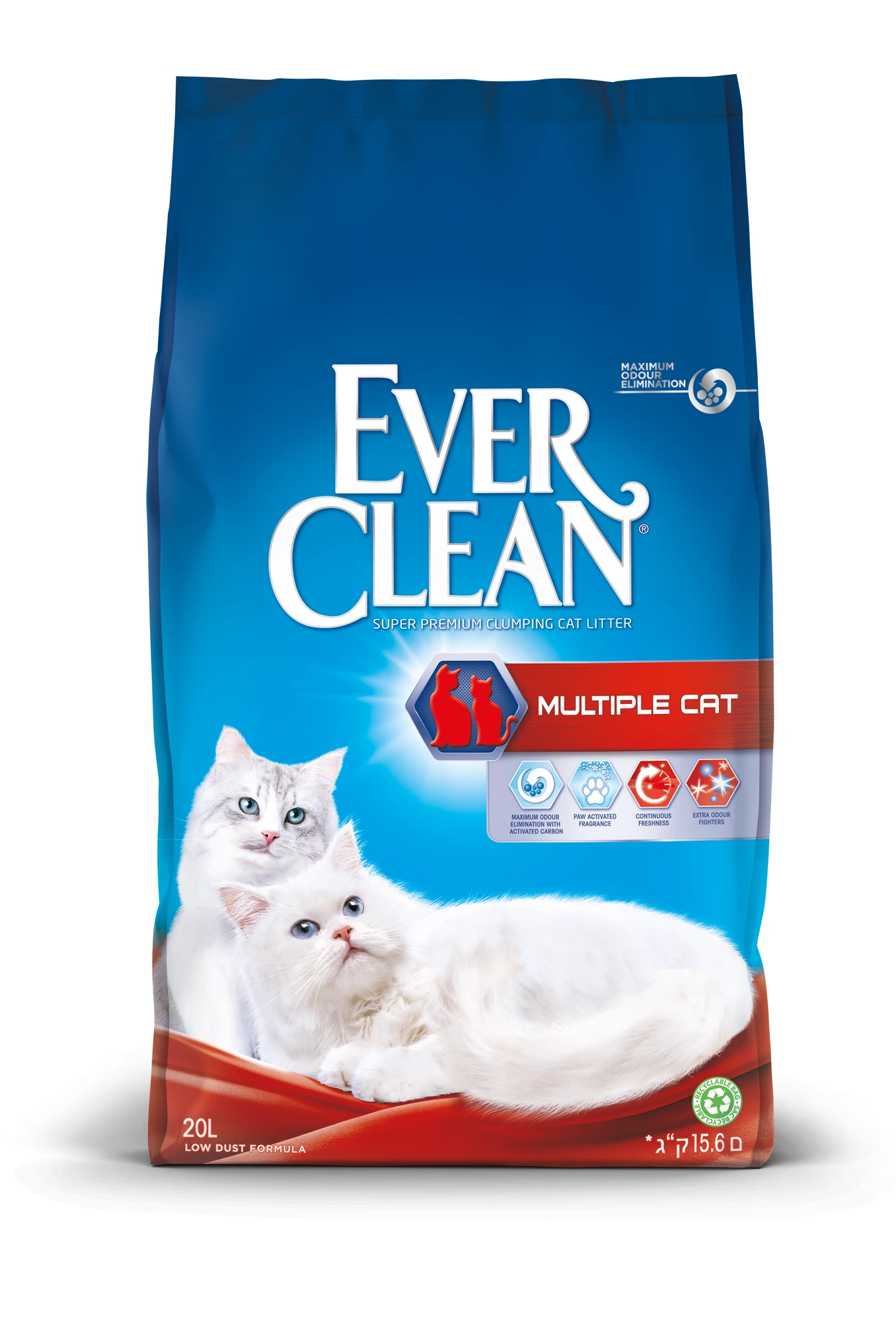 Ever Clean Multiple Cat kattesand 20 l