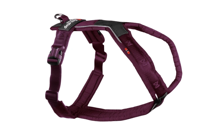 Non-stop dogwear Line 5.0 sele til hund lilla nr 4