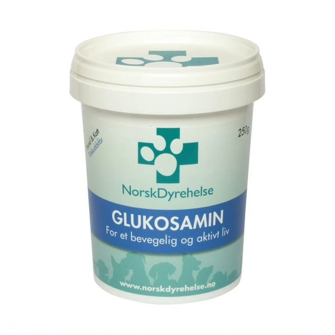 Norsk Dyrehelse Glukosamin til hund 250 g
