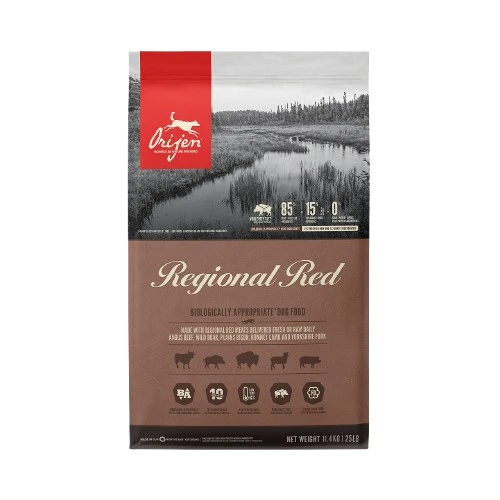 Orijen Regional Red Grain Free tørrfôr til hund 2 kg