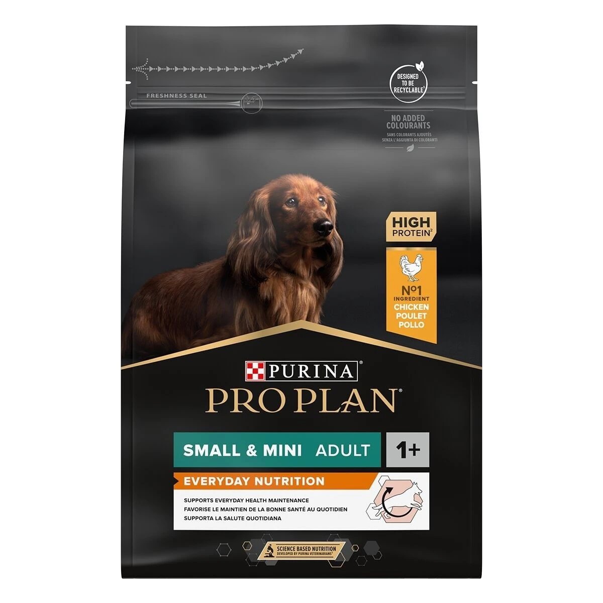 Purina Pro Plan Adult Everyday Nutrition Small & Mini med kylling tørrfôr til hund 3 kg
