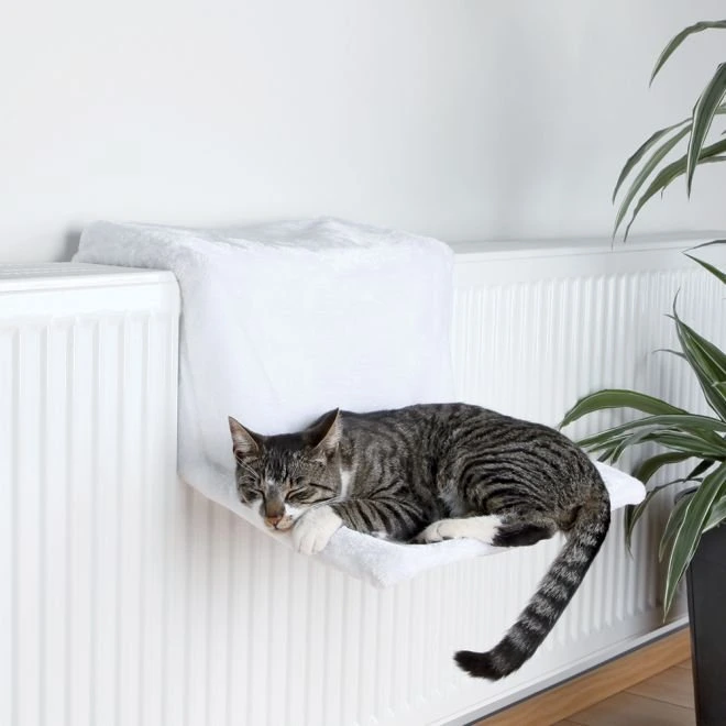 Trixie radiatorseng til katt hvit 45 x 24 x 31 cm