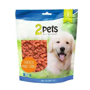 2pets Dogsnack MiniCubes med kylling 400 g
