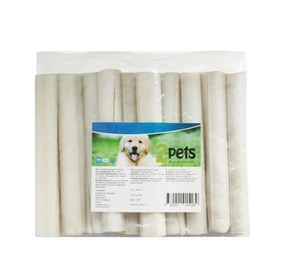 2pets sleperulle hvit 12,5 cm / 15 mm 10 stk