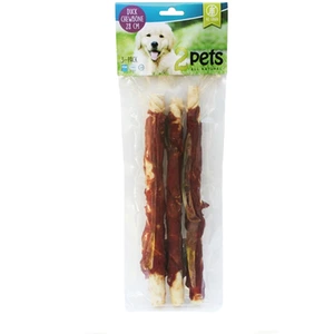 2pets tyggebein med and til hund 28 cm 3 stk