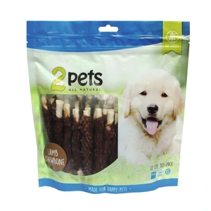 2pets tyggepinne med lammekjøtt 12 cm 30 stk 400 g