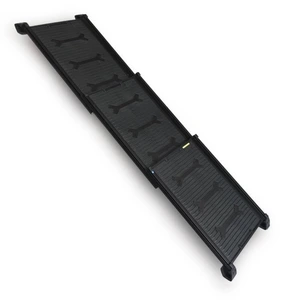 4pets EasySteps bilrampe til hund sort 73 x 43 x 13 cm