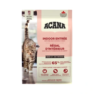 Acana Indoor Entrée tørrfôr med kylling og sild til katt 4,5 kg