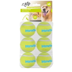 All For Paws Fetch N Treat ekstraballer til hund 6,5 cm 6 stk