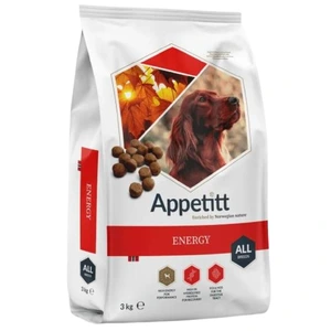 APPETITT Energy tørrfôr til hund 3 kg