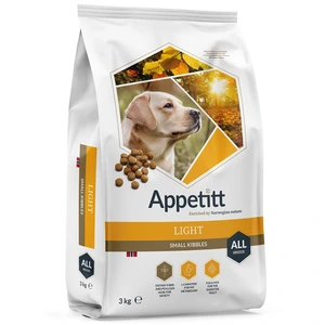 APPETITT Light små pellets tørrfôr til hund 3 kg