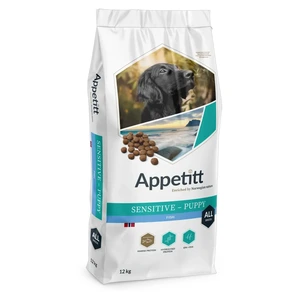 Appetitt Sensitive tørrfôr med fisk til valp 12 kg
