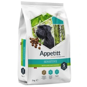 Appetitt Sensitive Small tørrfôr med lam og kylling til hund 3 kg