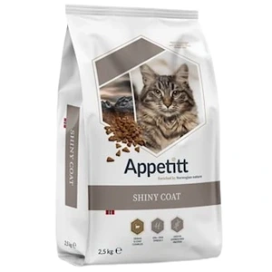 APPETITT Shiny Coat tørrfôr til katt 2,5 kg