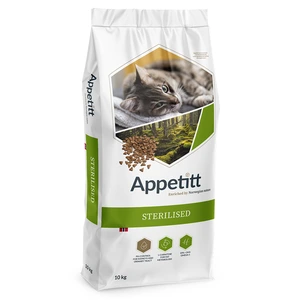 APPETITT Sterilised tørrfôr til katt 10 kg