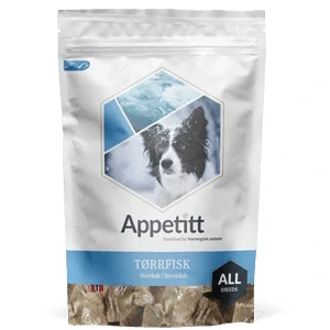Appetitt tørrfisk til hund 500 g
