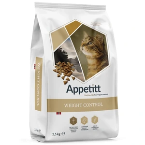 APPETITT Weight Control tørrfôr til katt 2,5 kg