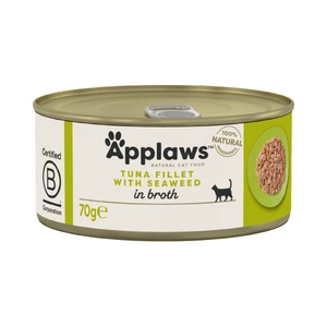 Applaws våtfôr med tunfiskfilet og tang til katt 70 g