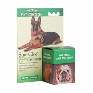 Bio-Groom blodstopp pulver til hund 14 g