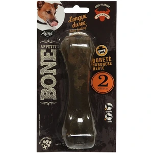 Bone Appetit nylonbein med oksekjøtt til hund medium-hardt 15 cm