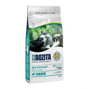 Bozita Diet & Stomach kornfritt tørrfôr med elg til katt 10 kg
