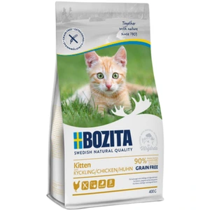 Bozita kornfritt tørrfôr med kylling til kattunge 400 g