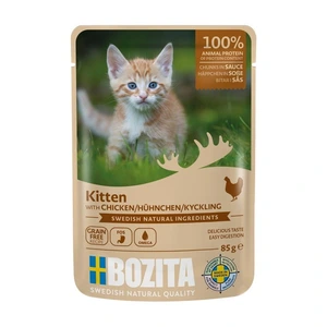 Bozita våtfôr med kylling i saus til kattunge 85 g