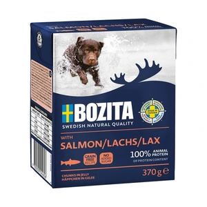 Bozita Naturals laks i gelé til hund 370 g