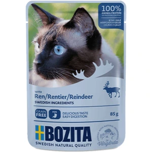 Bozita våtfôr med reinsdyr i gelé til katt 85 g