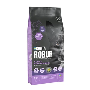Bozita Robur Adult Active Performance tørrfôr med reinsdyr til hund 12 kg