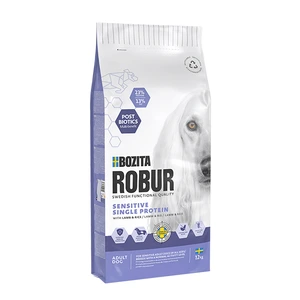 Bozita Robur Adult Sensitive Single Protein tørrfôr med lam til hund 12 kg