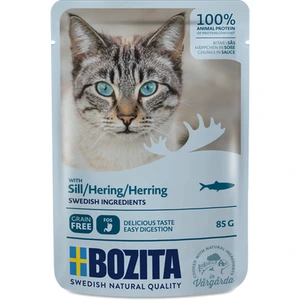 Bozita våtfôr med sild i saus til katt 85 g