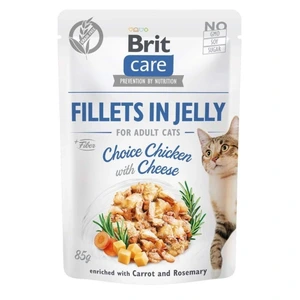 Brit Care kylling filé og ost i gelé til katt 85 g