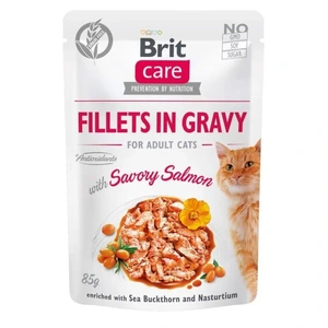 Brit Care laks filé i saus til katt 85 g