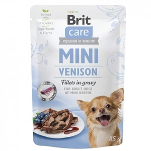 Brit Care Mini våtfôr med hjort i saus til hund 85 g