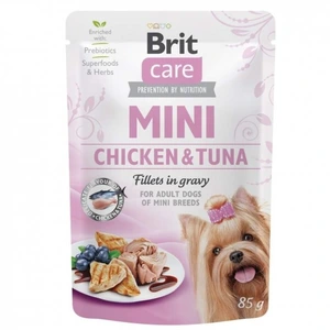 Brit Care Mini våtfôr med kylling og tunfisk i saus til hund 85 g