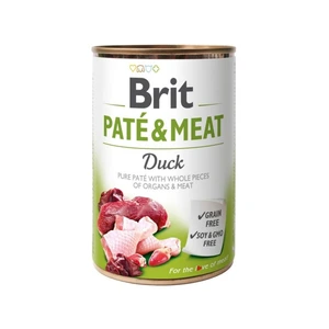 Brit Care Paté & Meat våtfôr med and til hund 400 g
