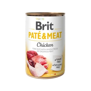 Brit Care Paté & Meat våtfôr med kylling til hund 400 g