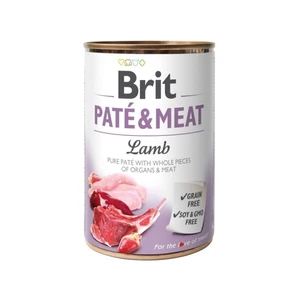 Brit Care Paté & Meat våtfôr med lam til hund 400 g