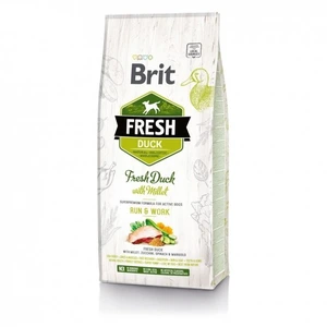 Brit Fresh Active Run & Work tørrfôr med and og hirse til hund 12 kg
