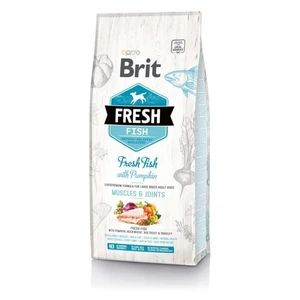 Brit Fresh Adult Large tørrfôr med fisk og gresskar til hund 12 kg