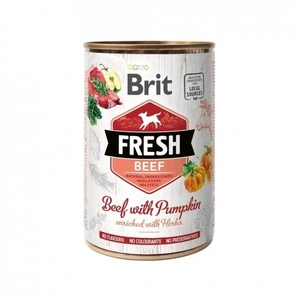 Brit Fresh våtfôr med oksekjøtt og gresskar til hund 400 g
