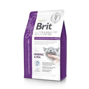 Brit Veterinary Diet Gastrointestinal Grain Free High Fibre veterinærfôr til katt 2 kg