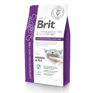 Brit Veterinary Diet Gastrointestinal Grain Free High Fibre veterinærfôr til katt 5 kg