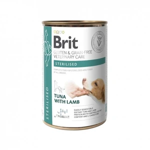 Brit Veterinary Diet Grain Free Sterilised tunfisk med lam tørrfôr til hund 400 g