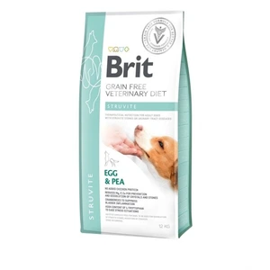 Brit Veterinary Diet Struvite kornfritt tørrfôr med egg og erter til hund 12 kg