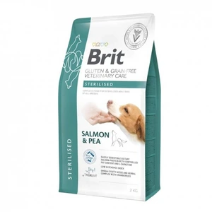 Brit Veterinary Diets Sterilised kornfritt tørrfôr med laks og ert til hund 2 kg