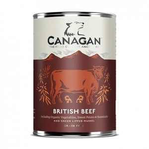 Canagan British Beef våtfôr til hund 400 g