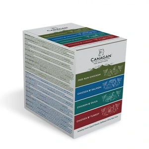 Canagan Meat & Fish Multipack våtfôr til katt 8 x 85 g